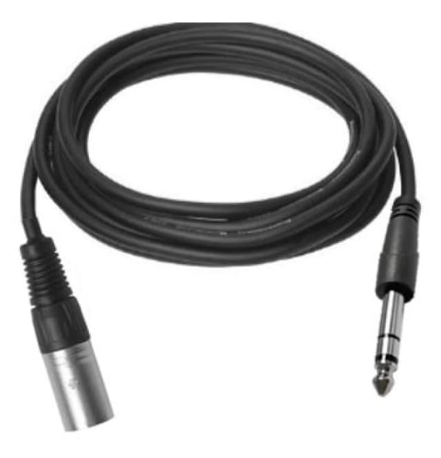 Vivolink PROAUDXLRJACKS0.5 audio cable 0.5 m XLR 6.35mm Black