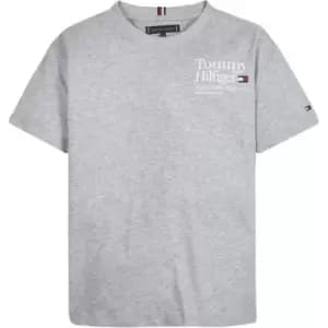 Tommy Hilfiger Timeless Tommy Tee S/S - Grey