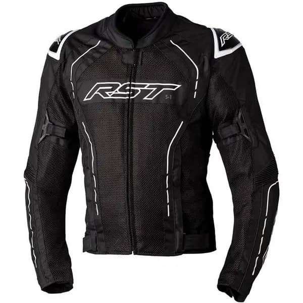 RST S-1 Mesh Jacket Black White Size 42