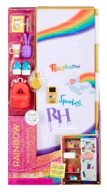 Rainbow High Locker Playset Female TL99501