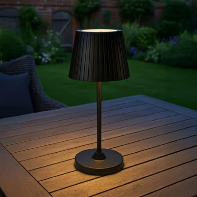 Eglo Cabozo LED Black Portable Outdoor Table Lamp