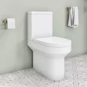 Close Coupled Toilet with Soft Close Seat - Pendle