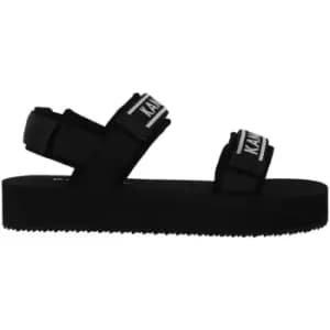 Kangol Strap Ladies Sandals - Black