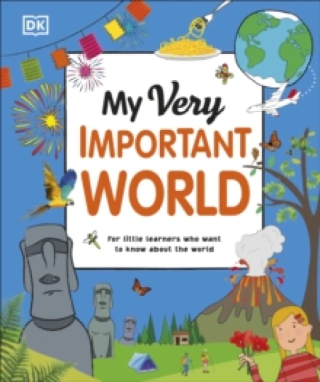 DK My Very Important World Hardback Book Multi