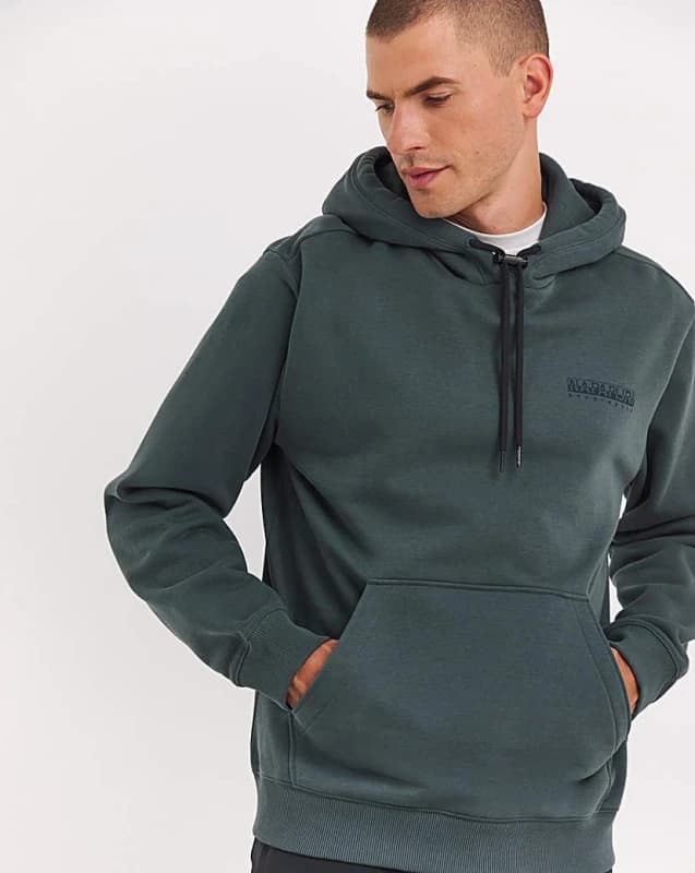 Napapijri Green Urban Albula Hoodie Green Male S 225225UK