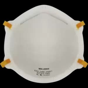 Sealey FFP2 Face Dust Mask without Valve Pack of 20