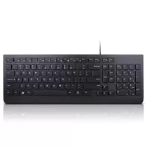 Lenovo Essential keyboard USB QWERTY UK English Black