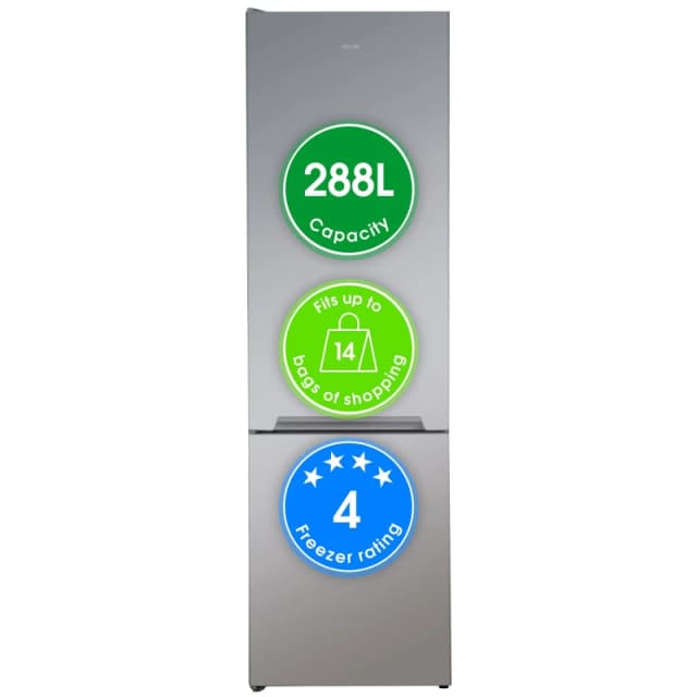 Abode Abode A180FF541E1S 70/30 Fr Freezer Sil Silver - Abode Silver UP32901