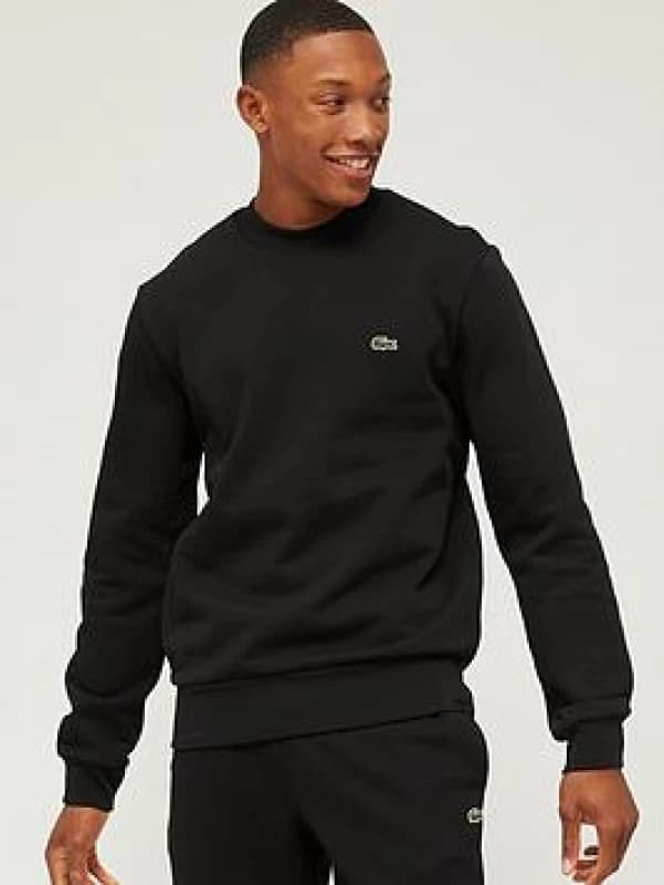 Lacoste Logo Sweatshirt Black 3XL