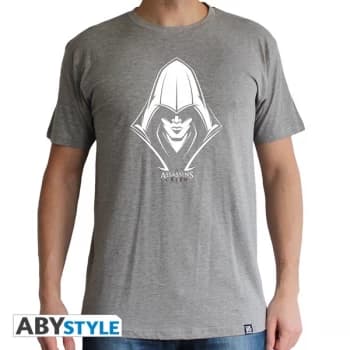 Assassins Creed - Assassin Mens Large T-Shirt - Grey