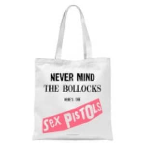 Never Mind The B*llocks Tote Bag - White