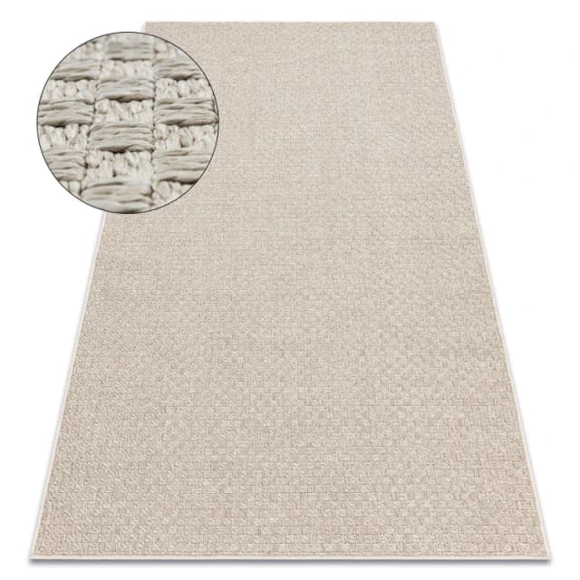 RugsX Origi Rug in Beige Size: 78cm x 150cm Beige Unisex 78cm x 150 cm