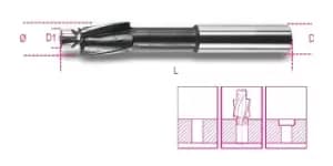 Beta Tools 421 10 HSS Countersink Drill Bit with Guide Pin M10 004210010