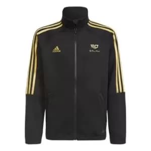 adidas Mo Salah 3-Stripes Track Top Kids - Black