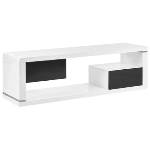 Beliani TV Stand Spokan White