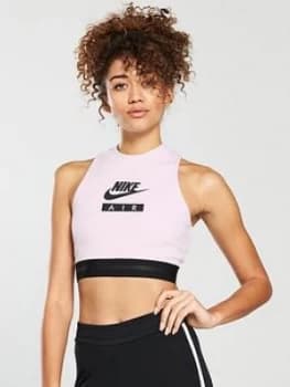 Nike Sportswear Air Crop Top Lilac Lilac Size L Women