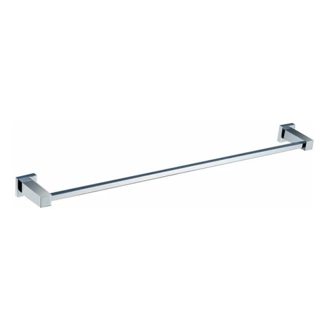 NES HOME Nes Home - Square Single Towel Rail Chrome JPEC42