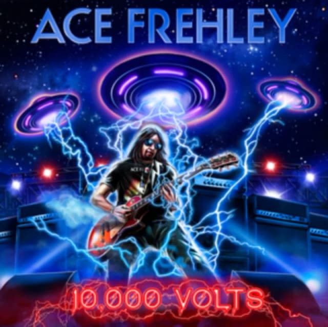 Ace Frehley 10, 000 Volts LP multicolor Onesize Unisex