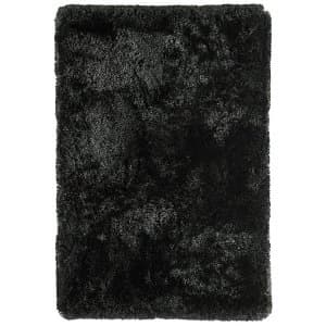 Asiatic Plush Shaggy Rug 120 x 170cm - Black