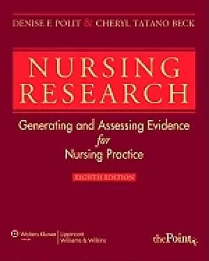 nursing research generating and assessing evidence for nursing practice nur