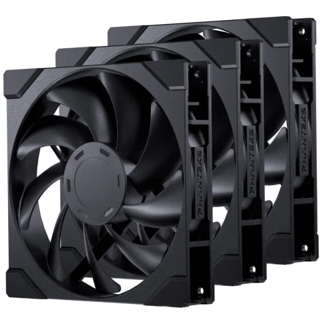 Phanteks M25 Gen2 140mm High-Airflow PWM Triple Fan Pack - Black - PH-F140M25_G2_BBK01_3P