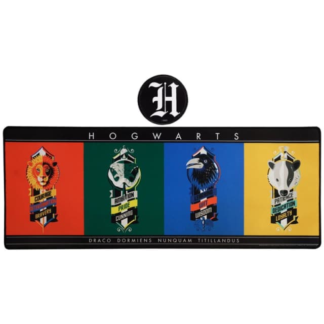 Harry Potter XL Desk Pad & Coaster Set Multi unisex