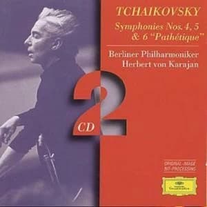 SYMPHONIES NOS45 & 6 Pathetique by Pyotr Il'yich Tchaikovsky CD Album