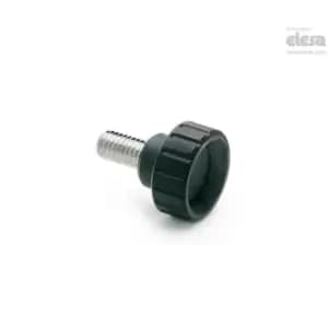 ELESA Fluted knob-BT.12 p-M2,5x14