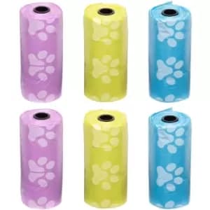 Dog Pet Puppy Poo Poop Waste Toilet Strong Large Bags - 12x Rolls - Bunty