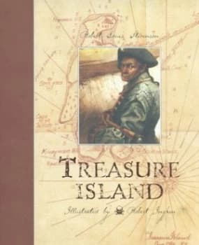 Treasure Island by Robert Louis Stevenson and Robert Ingpen Hardback