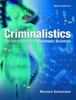 Criminalistics by Richard Saferstein Paperback