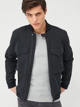 Barbour International Turbo Zip Through Overshirt - Black
