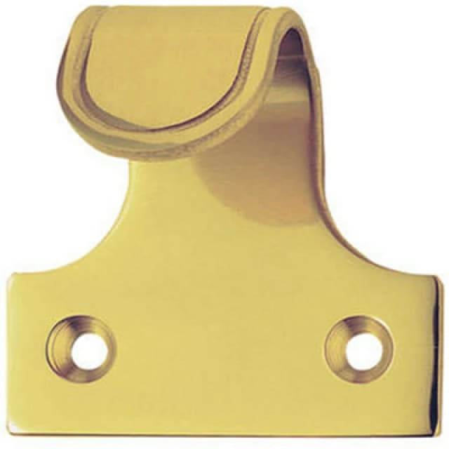 Loops Sash Window Lift Handle 53 x 52mm 33mm Fixing Centres Polished Brass Metallics unisex
