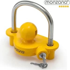 Monzana Device Trailers Lock Bars-Theft Clutch Anti-Theft Box Safety Clasp