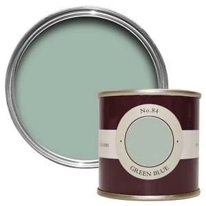 Farrow & Ball Estate Green blue No. 84 Emulsion Paint 100ml Tester pot