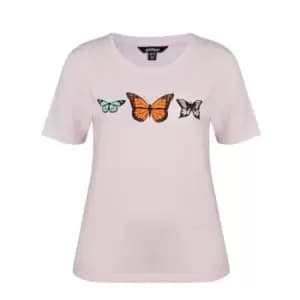 Golddigga Fashion T Shirt Ladies - Purple