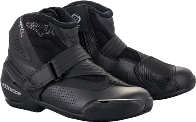 Alpinestars SM-1 R V2 Vented Motorcycle Shoes, black, Size 43 for Men