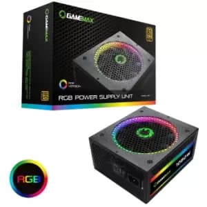 Game Max RGB-1050 80 Plus Gold Rated PSU Modular 1050W Power Supply Unit