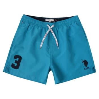 US Polo Assn Swim Shorts Mens - Blue