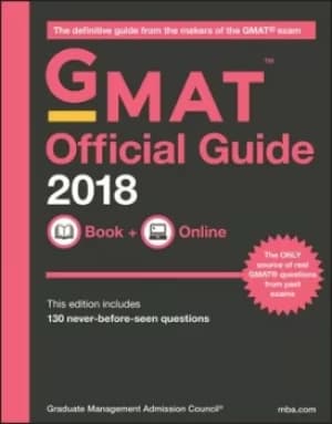 GMAT official guide 2018 by Graduate Management Admission Council