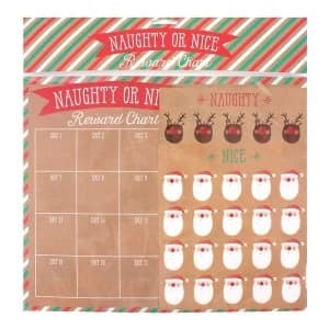 Naughty or Nice Countdown Chart