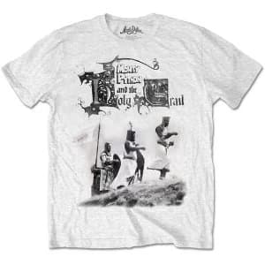 Monty Python - Knight Riders Unisex Large T-Shirt - White