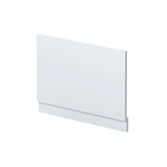 Balterley Straight Reversible Bath End Panel & Plinth - 800mm - Satin White White unisex