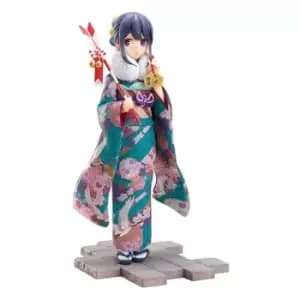 Laid-Back Camp PVC Statue 1/7 Rin Shima Furisode Ver. 21 cm