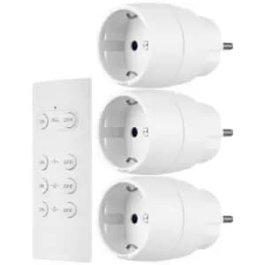 REV Funkschalt-Set Mini 3+1 ws 0085500103 Wireless switch set 4 Piece Indoors 3680 W
