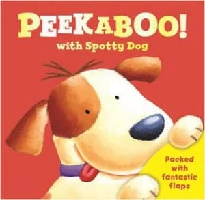 Peek a Boo with Spotty Dog Hardback