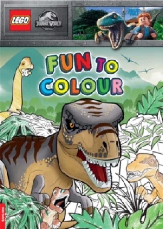 Buster Books LEGO Jurassic World : Fun to Colour Book Multi unisex