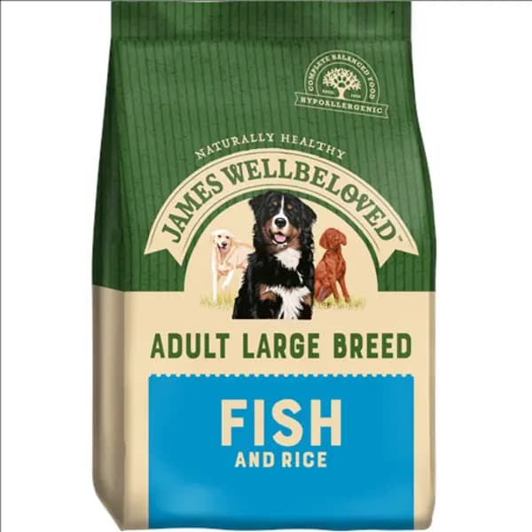 James Wellbeloved Adult Large Breed Fish Dog Food 15kg