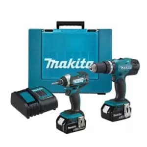 Makita 18V 4Ah Li-Ion Cordless 3 Piece Power Tool Kit Dlx3108Smx