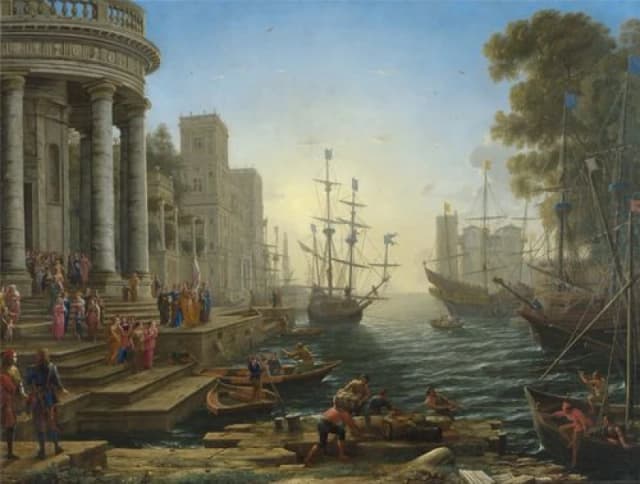 National Gallery Seaport with the Embarkation of Saint Ursula - National Gallery 1000 Piece Jigsaw Puzzle